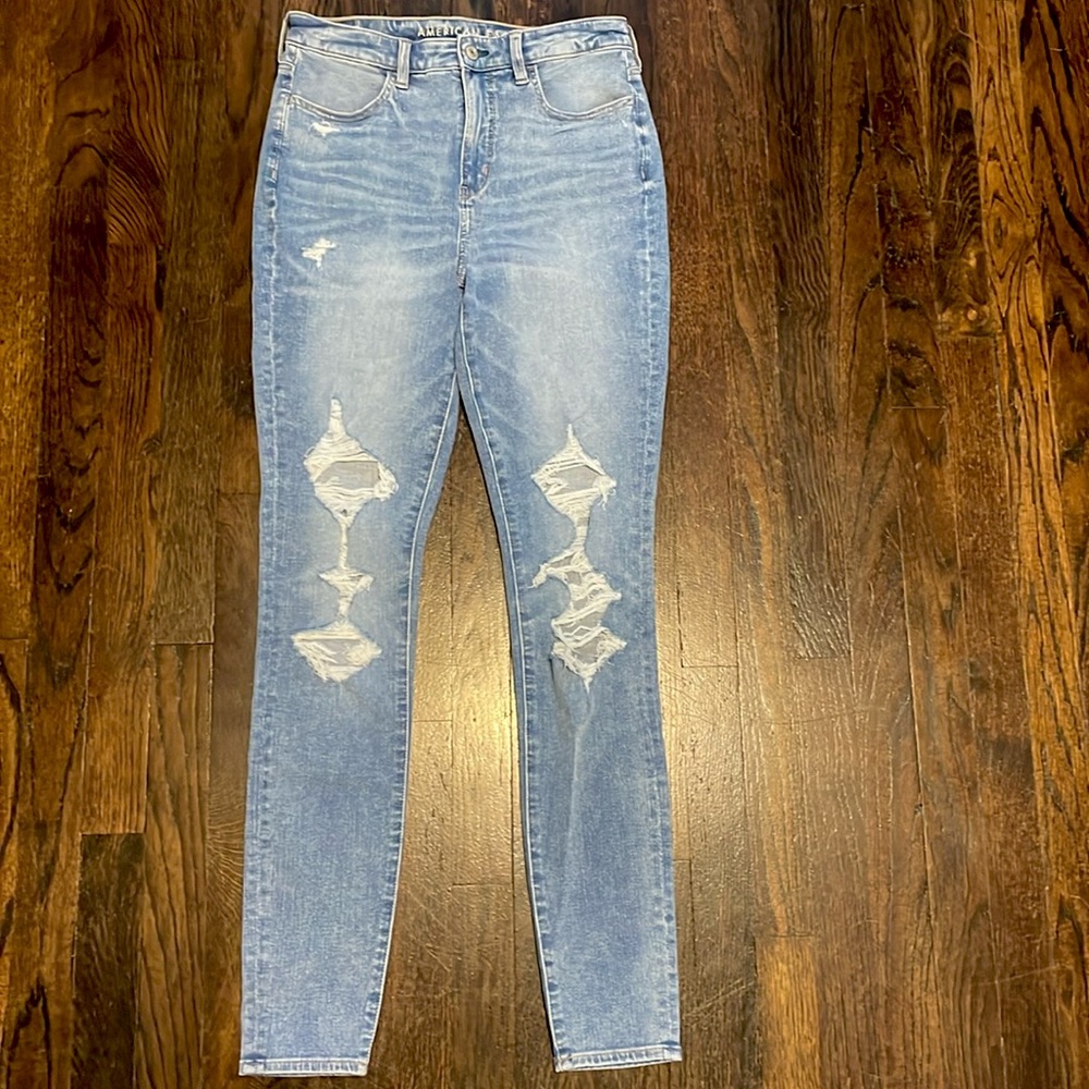 American Eagle Super High Rise Jegging